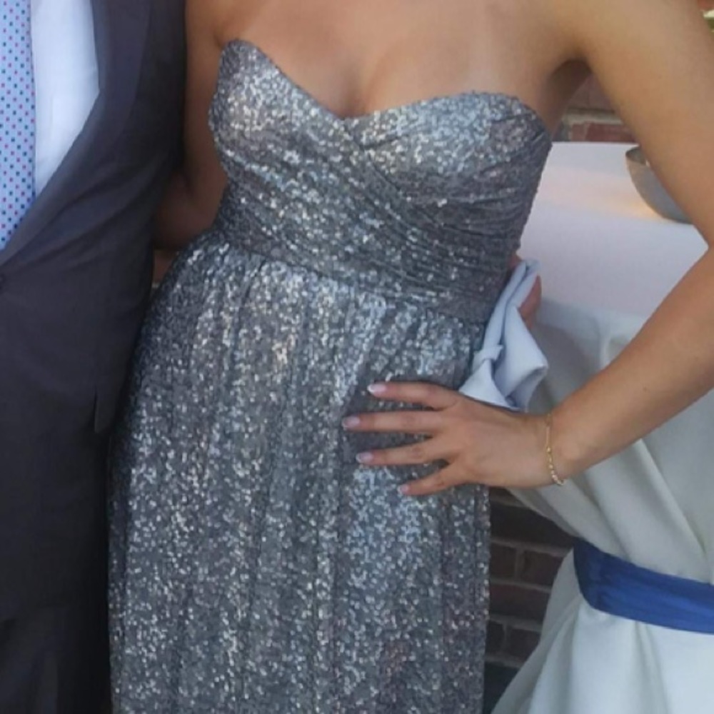 Amsale Sequin dress